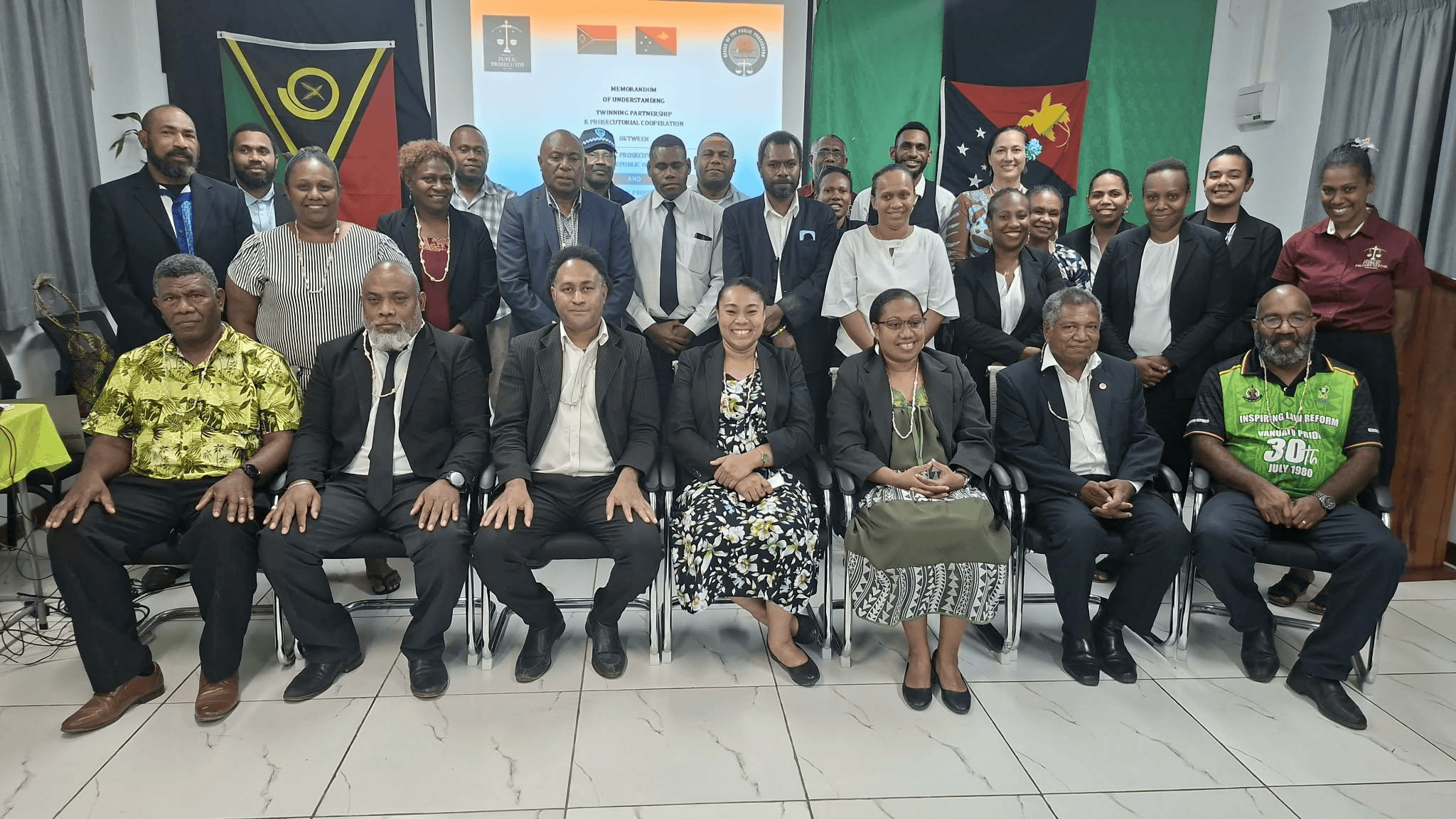 VANUATU AND PAPUA NEW GUINEA STRENGTHEN PROSECUTION COOPERATION