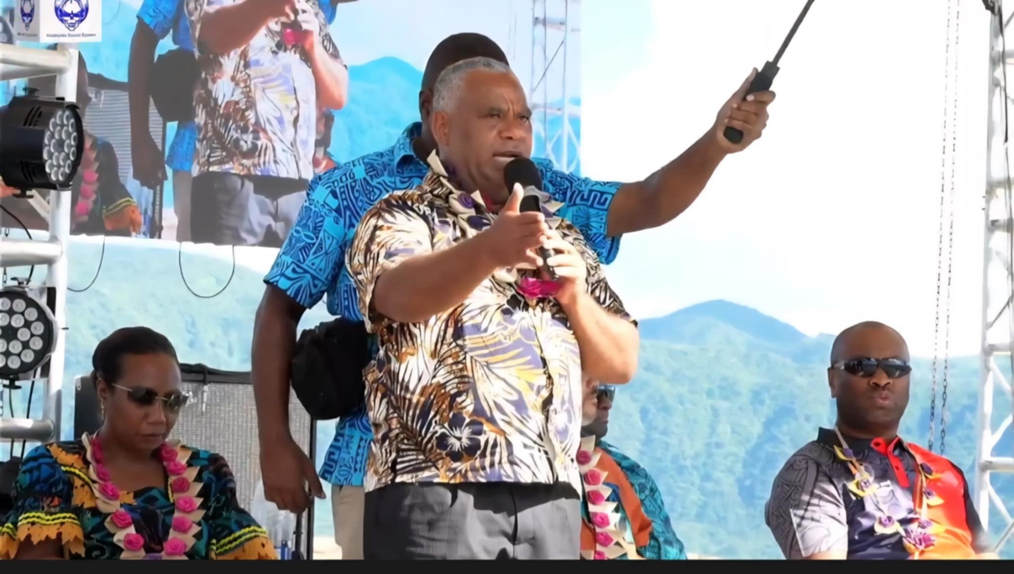 PM Napat Ignites First Volcano Music Festival in Tanna